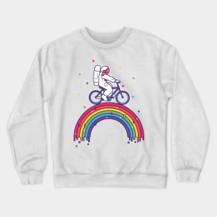 Astro-Rainbow Crewneck Sweatshirt